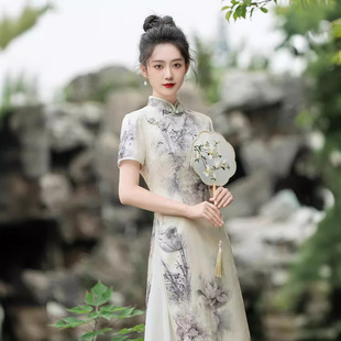 chinese traditional dress cheongsam women qipao旗袍plus size