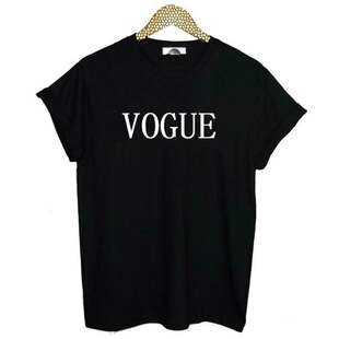 VOGUE 3XL Harajuku Plus Female Size Womens shirt TShirts