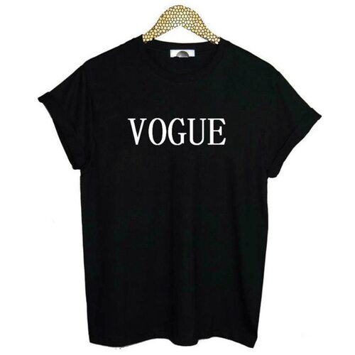 VOGUE S-3XL Plus Size Harajuku Female TShirts Womens T-shirt