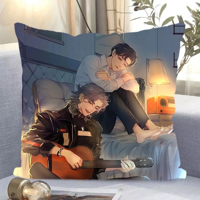 一醉经年同人周边抱枕宋居寒何故188男团双面印花靠枕靠垫送枕芯