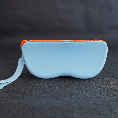 硅胶拉链防水眼镜袋收纳袋