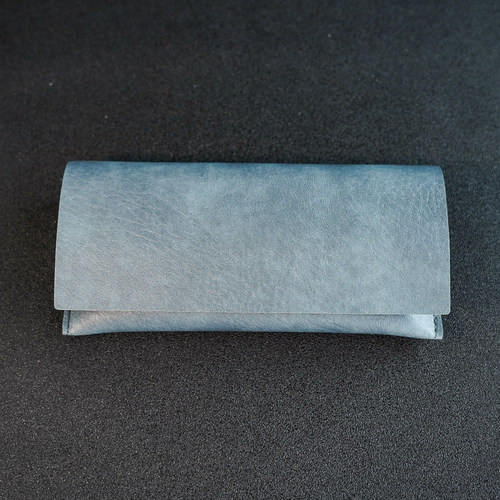 简约皮质太阳镜盒质感男女车载墨镜包近视镜架盒手工镜盒磁吸软包