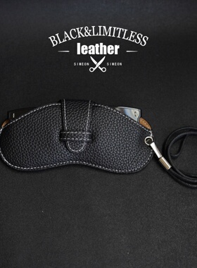 简约软皮荔枝纹眼镜袋墨镜收纳包便携抗压随身太阳镜保护套眼睛盒