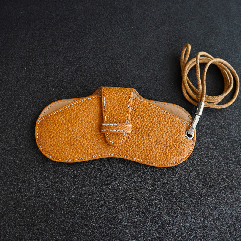 眼镜袋便携女挂脖太阳镜包墨镜盒