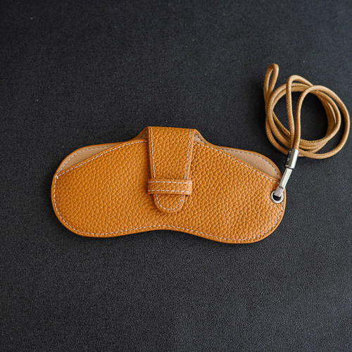 眼镜袋便携女挂脖太阳镜包墨镜盒