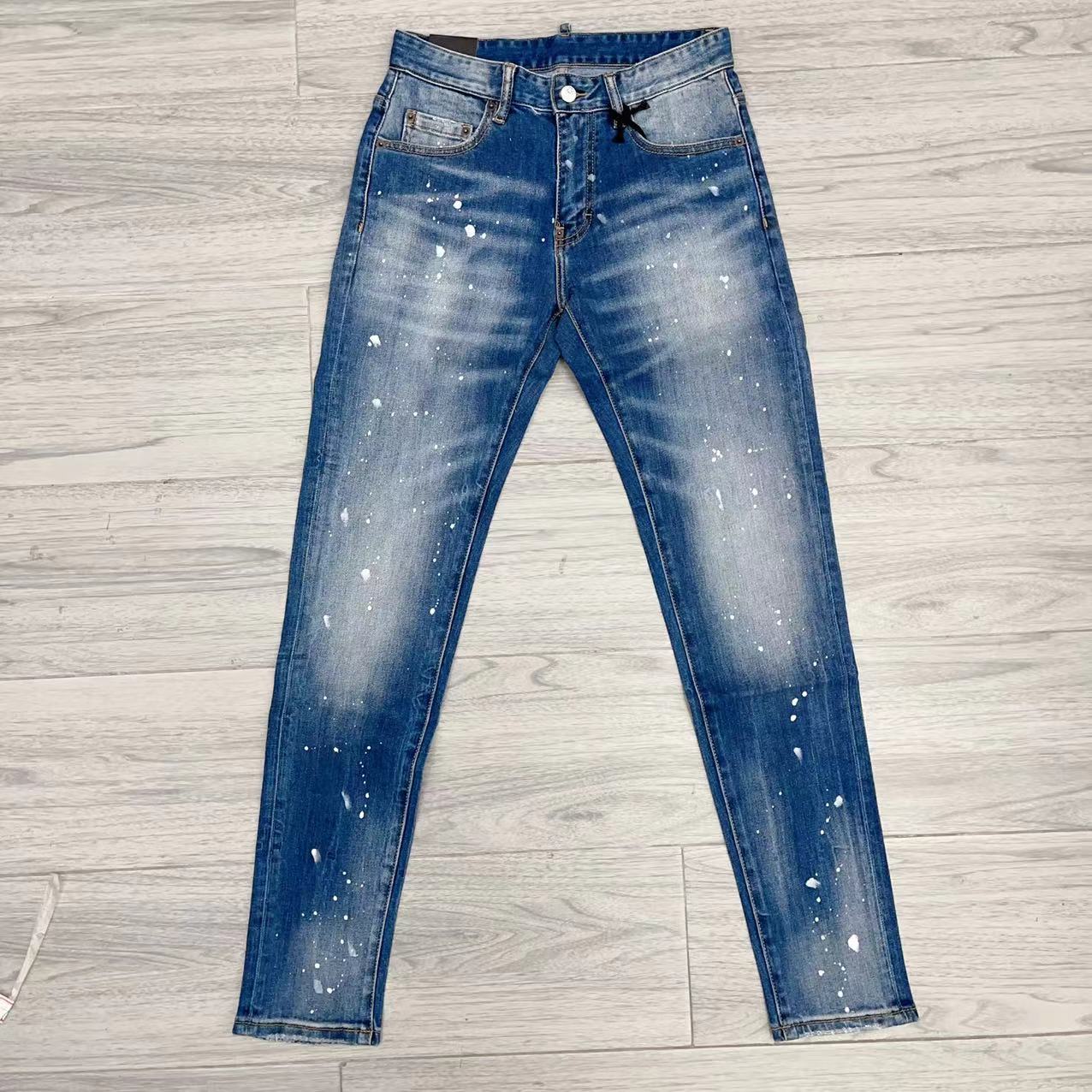 欧美风四季修身弹力长裤