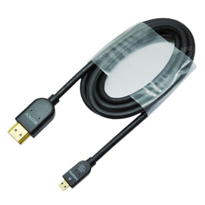 索尼微单相机A7R/k/A5100 NEX5N 6 A6100 HDMI高清线视频线