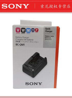适用索尼BC-QM1 FW50 FV70/100原装充电器 AX30 AXP35 AX100E座充