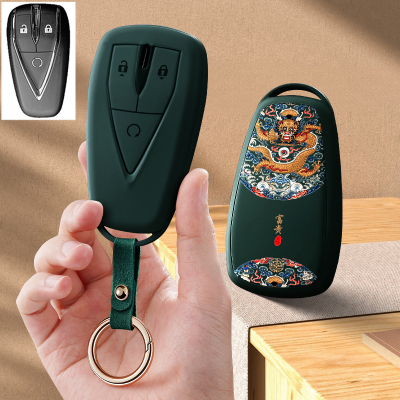 适用长安猎手k50汽车钥匙套专用览拓者包保护套壳扣男女士2025款