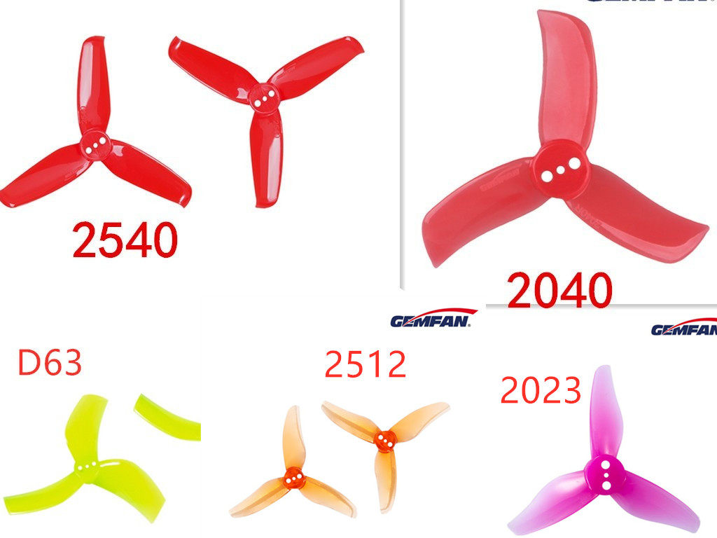 GEMFAN 乾丰2寸2.5寸D63三孔三四五叶螺旋桨叶2023 35 40 2512 40,玩具/童车/益智/积木/模型,遥控无人飞机零配件,淘宝优惠券,粉丝福利购,淘宝优惠卷