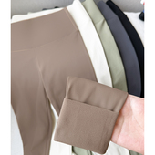 高腰紧身收腹提臀瑜伽大码 磨毛薄秋冬季 打底 鲨鱼裤 女外穿2025新款