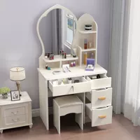 80 см белая принцесса Правый ящик+табуретка