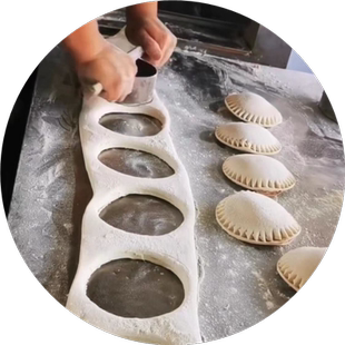 包馅神器口福饼卡子花边包馅卡子饼卡子馅饼饺子皮圆形切刀