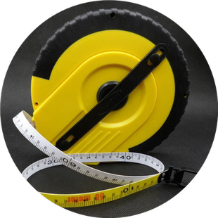 进口纤维20M卷尺30米软尺50m皮尺100m防水尺子定做收方尺米尺