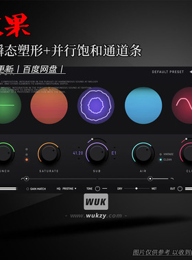 鼓瞬态塑形+并行饱和通道条效果丨Plugins That  KNOCK v1.1.7