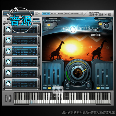 Best Service Engine World Percussion（世界民族打击乐）200gB