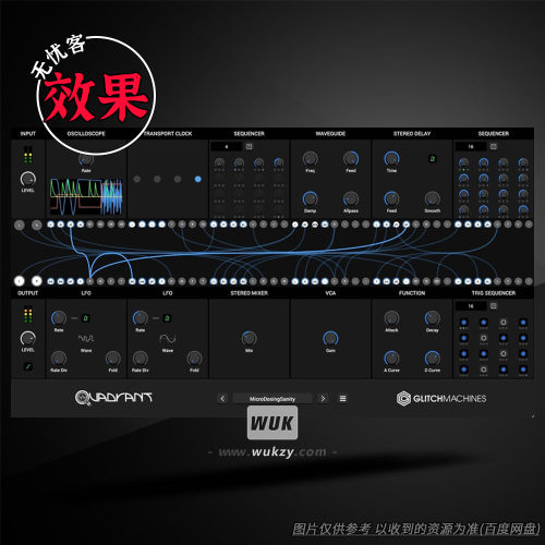效果丨Glitchmachines Quadrant 2 v2.0.0（象限2-模块化效果）