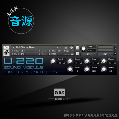 罗兰U-220键盘康泰克音源