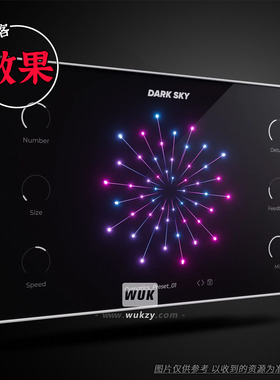 效果丨Cymatics Dark Sky v1.0.1（暗黑氛围颗粒合成插件）