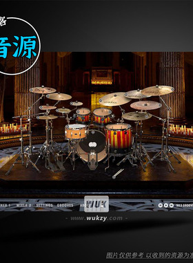 MixWave Sleep Token II 乐队标志性鼓手-II-设计的鼓组音源