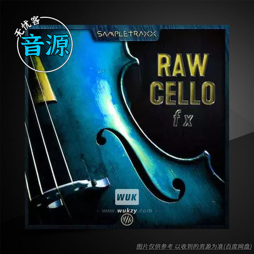 KTK丨SampleTraxx Raw Cello FX（大提琴噪点+滑音+尖叫特效）