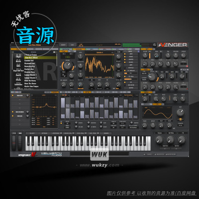 复仇者合成器+96套扩展音色