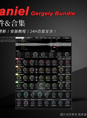 Daniel Gergely 厂牌效果器插件合集 Granular FX Plugins Bundle