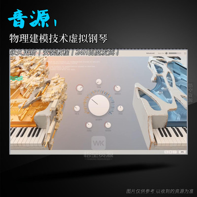 物理建模技术虚拟钢琴合成器