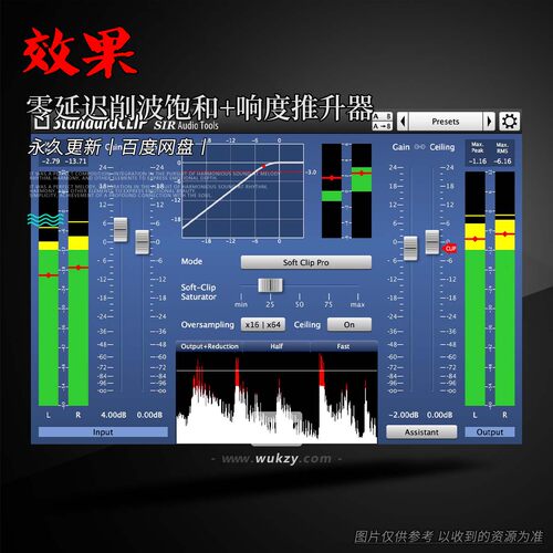 256×过采样母带削波器