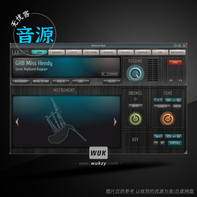 苏格兰风笛音源Universal
