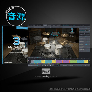 超级鼓手3丨Toontrack Superior Drummer v3.4.2 自动鼓机音源