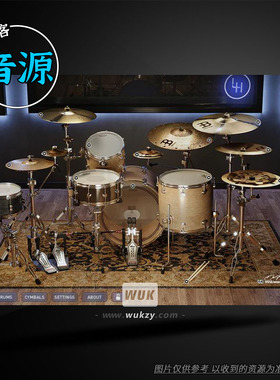 MixWave Luke Holland Drums丨网红金属鼓组音源