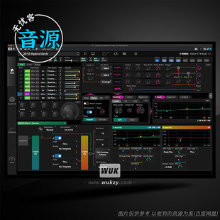 Yamaha Expanded Softsynth MONTAGE M V3.0.1蒙太奇合成器插件版