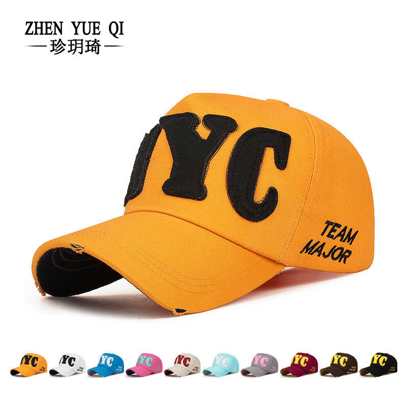 春秋季新款潮流贴布刺绣NYC男女棒球帽情侣遮阳五片鸭舌帽,运动/瑜伽/健身/球迷用品,棒球帽,淘宝优惠券,粉丝福利购,淘宝优惠卷