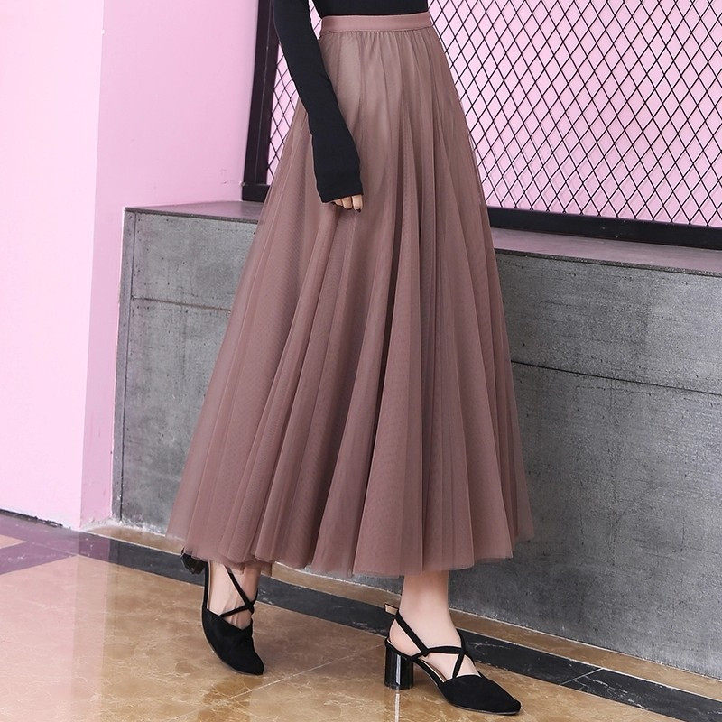 广场舞中老年红色网纱半身长裙大摆裙显瘦A字裙遮胯紫色舞蹈裙,运动/瑜伽/健身/球迷用品,广场舞半身裙,淘宝优惠券,粉丝福利购,淘宝优惠卷