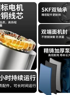 德国品质BZ自吸泵ZW污水泵380V卧式管道离心泵排污泵大流量增压泵