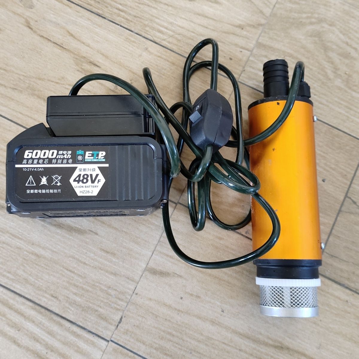 锂电池抽油泵12V24动抽水