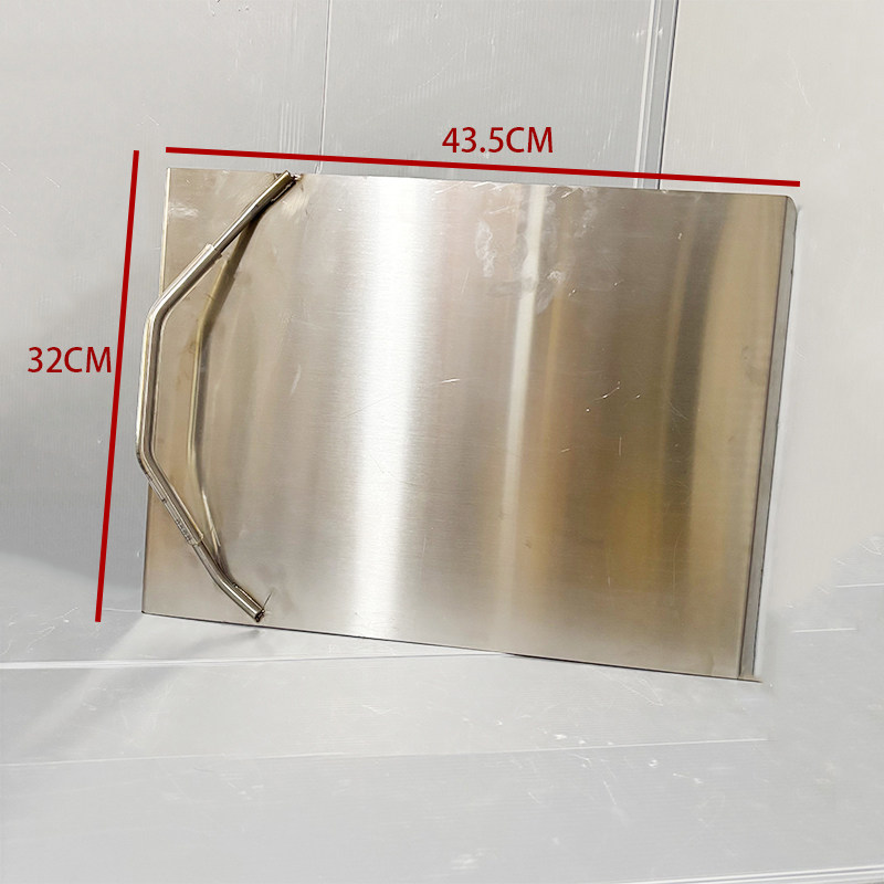 汉堡机盖子不锈钢加厚烤包机汉堡胚压包盖斜拉式铲包盖老款汉堡盖