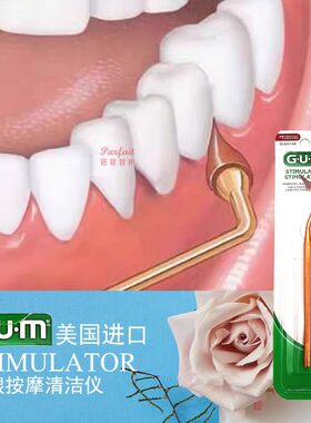 美国进口GUM牙龈按摩器清洁预防