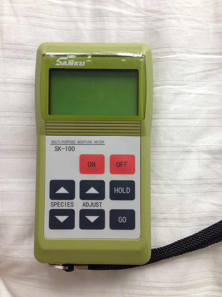 日本SK-100稻草麦草水分测定仪，稻草，木屑，木片水分检测仪