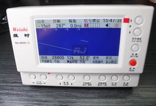 维时MTG-6000Ⅲ多功能机械表校表仪/打线条机/手表检测