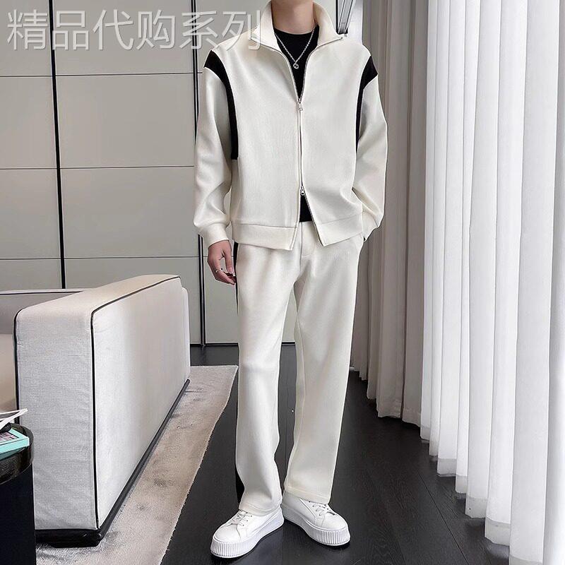 UASK高品质运动套装男春秋季2026新款高端立领外套男士休闲两件套