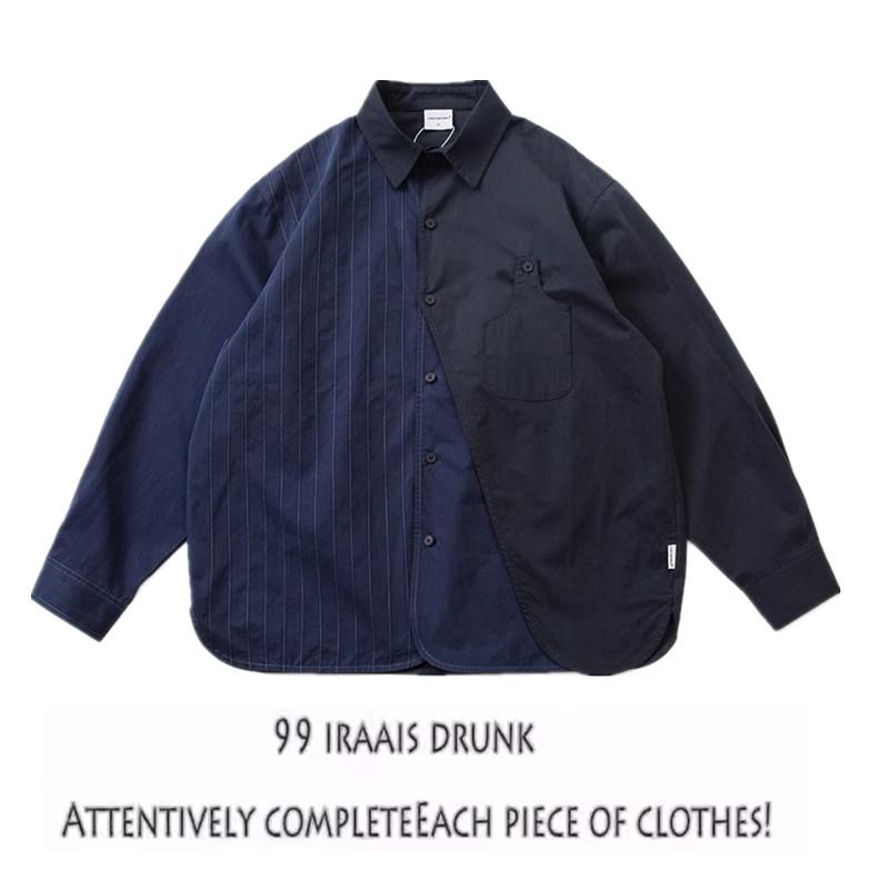 MADNESS MDNS WRUEI WIID SHIRT 余文乐长袖衬衣潮牌百搭男士衬衫