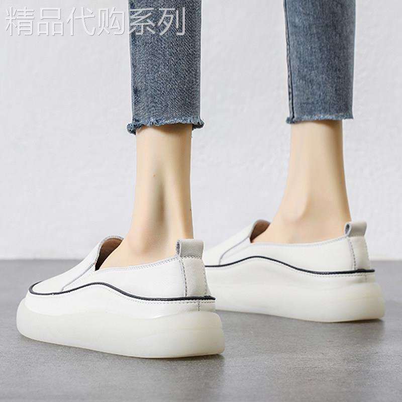 果冻软底~丨ONGYSL丨牛筋软底乐福鞋一脚蹬女鞋夏季小白鞋透气