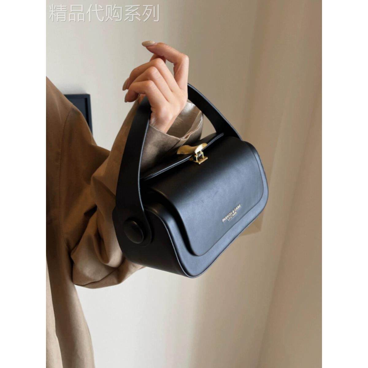 法国Mk挎包女士小方形包2025全新高端质感真皮箱包多功能肩斜挎包