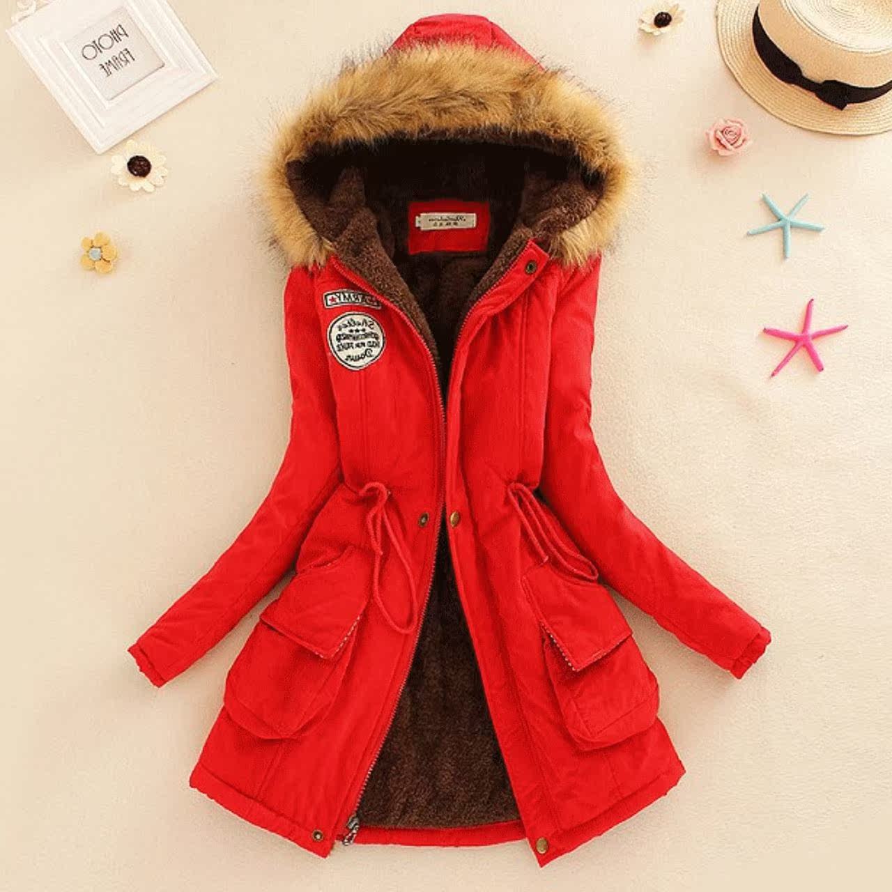 2017women winter jackets ladies upset heavy hair collar coatin the Women's clothing/Boutique , Cotton/Padded  category - from Buy2taobao.com to provide professional Taobao agent buy service