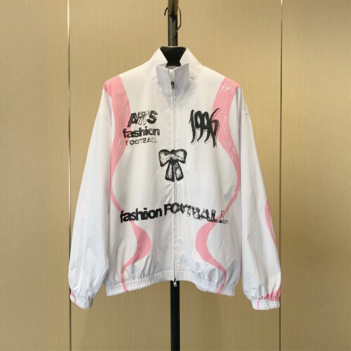 ANDS ANCE AC oversize小众外套女宽松运动夹克棒球服开衫 冲锋衣