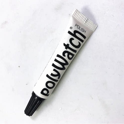 德国POLYWATCH 亚克力表蒙抛光 打磨膏 手表镜面划痕修复膏