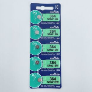 卡装村田muRataSR621SW手表电子364A/364S/364/LR621/AG1纽扣电池