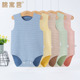 婴儿德绒包屁衣保暖哈衣秋冬季 新生儿童爬服弹力护肚子宝宝连体衣
